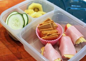 Ham and Apple Rollups