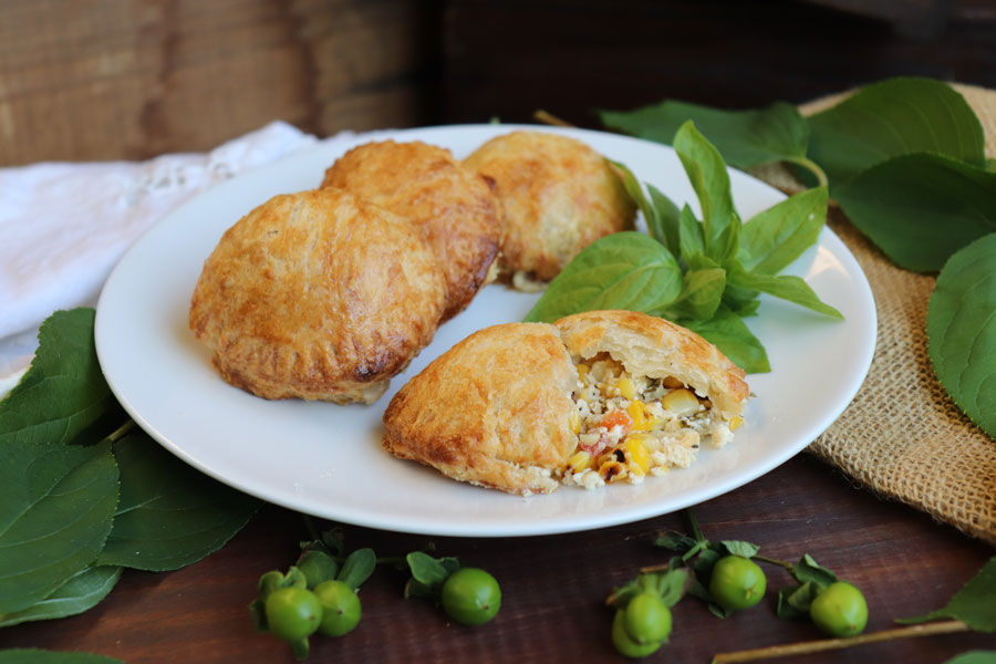 Tomato + Corn Handpie Tomato + Corn Handpie