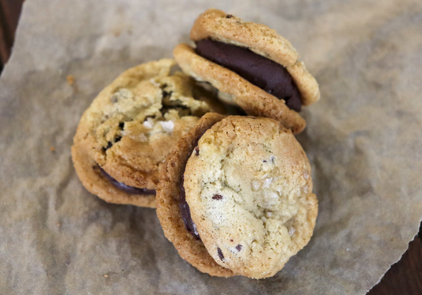Salted Chocolate Chip Sandwich Cookie