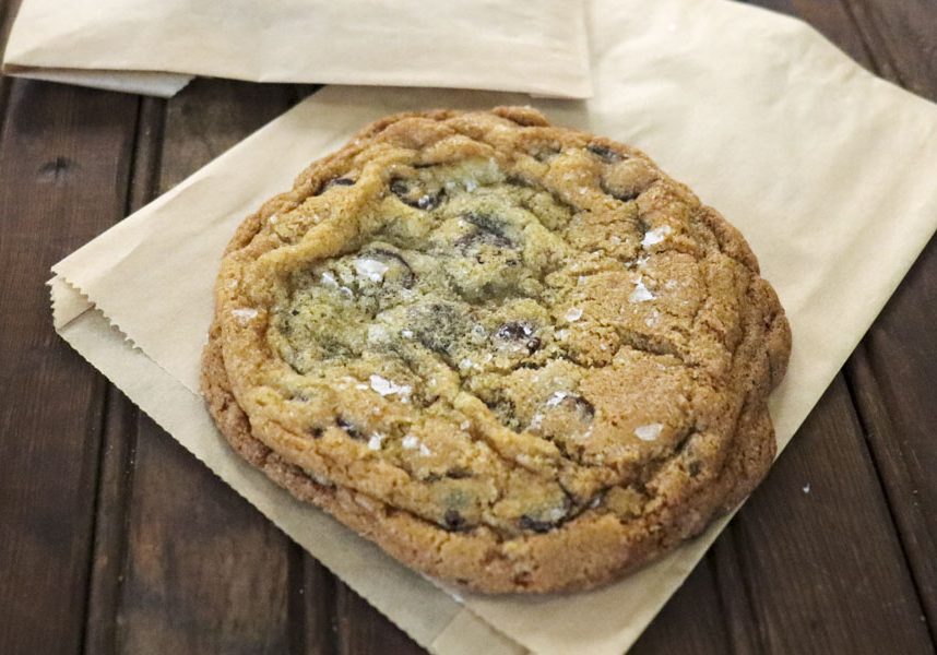 Giant Salted Chocolate Chip Cookie