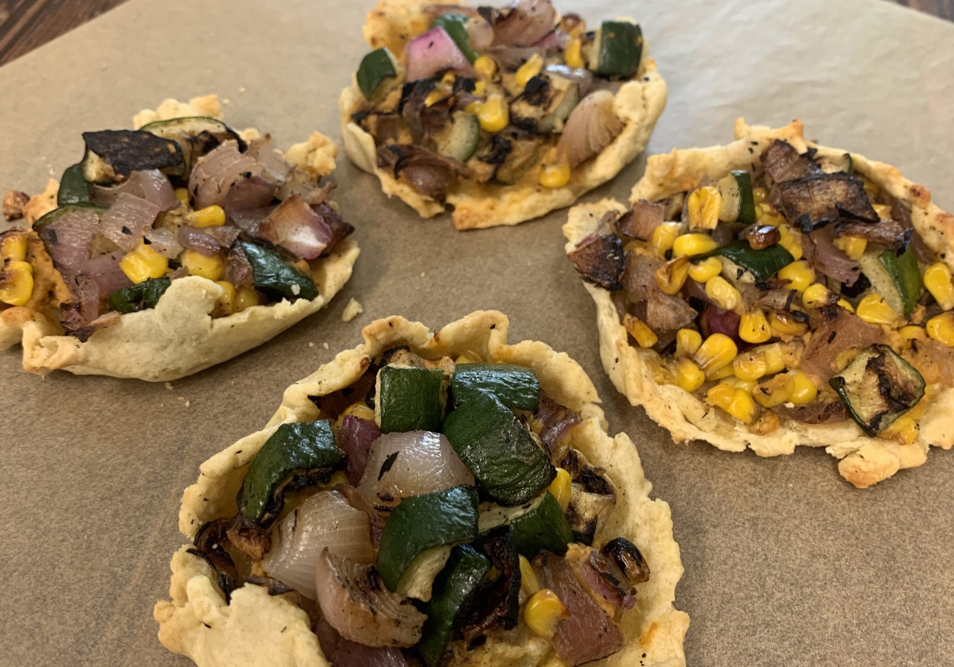 ZUCCHINI + CORN GALETTE